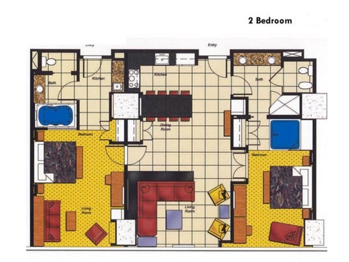 Two-Bedroom Suite Kitchen