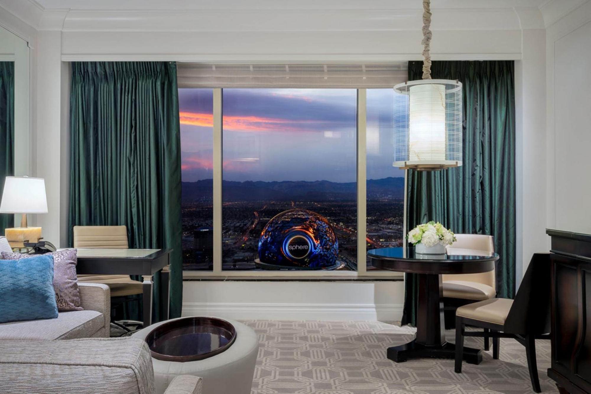 Palazzo Luxury Two Queen Suite Sphere View
