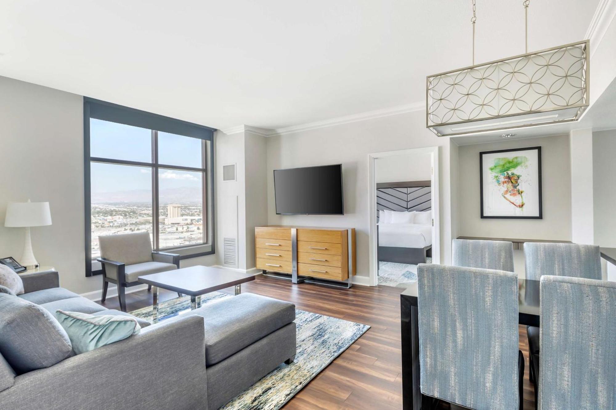 Two-Bedroom Suite Sofa Bed Kitchen